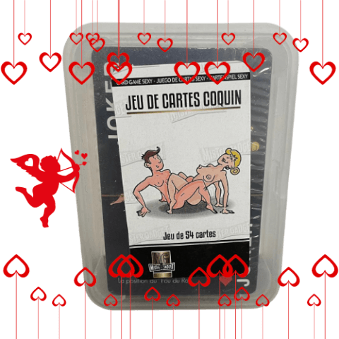 Image Jeux de 54 Cartes Coquins - Kamasutra Sexuel