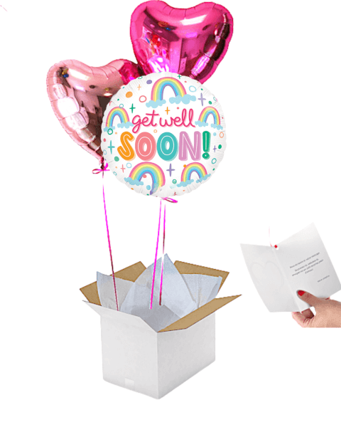 Bouquet de ballons "Bon rétablissement" 