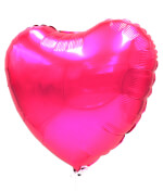 Vignette 3 Ballon coeur fuchsia