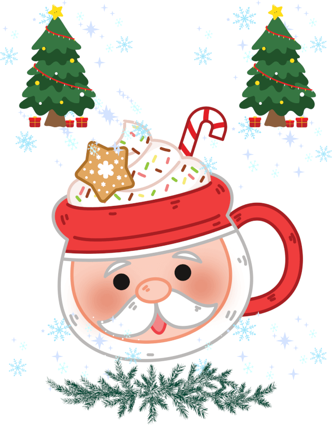 Image 2 Mug Père Noël avec Chocolat à Faire Fondre & Chamallows – Le Cadeau Gourmand et Magique de l’Hiver