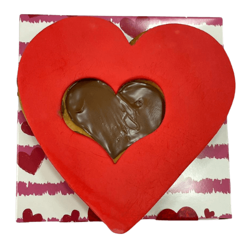 Image 2 Biscuit Cœur Nutella Saint Valentin