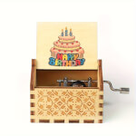 Vignette 3 Ballon Joyeux Anniversaire avec Boîte Musicale "Happy Birthday to you"