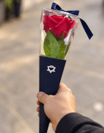 Vignette 3 Rose Rouge en Savon – Une Délicate Attention à Offrir