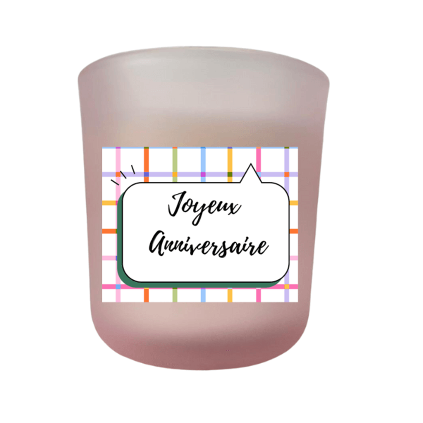 Image 2 Box Cadeau “Joyeux Anniversaire” – Ballon et Bougie Parfumée