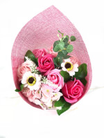 Vignette 3 Bouquet de Fleurs de Savon de Roses