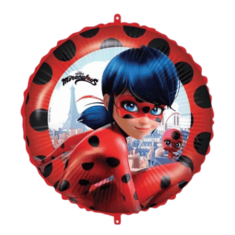 Image Bouquet de Ballons Ladybug à Personnaliser – Une Surprise Héroïque et Magique