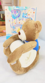 Vignette 3 Ballon Baby Boy+ Peluche ourson Bleu et sa couverture toute douce By Livrer un Ballon