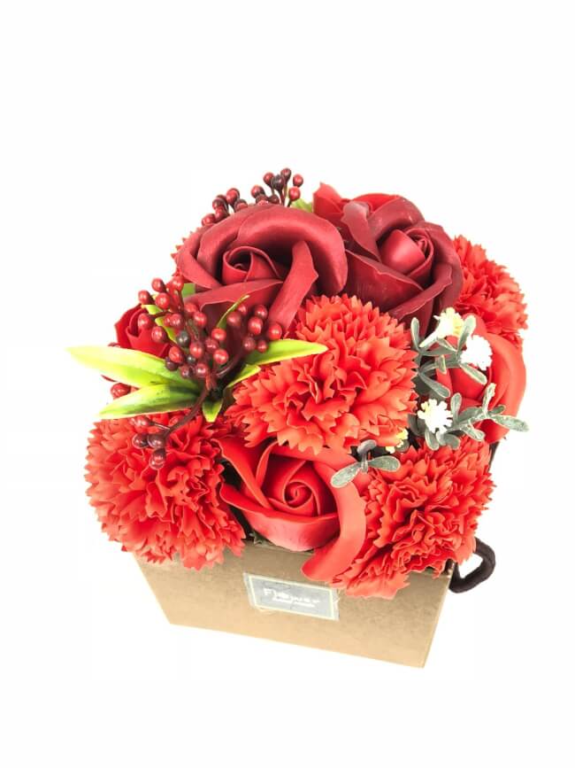 Image 2 Bouquet de Roses Rouges en Savon