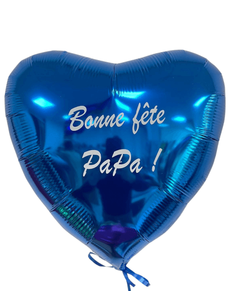Image Ballon "Bonne Fête Papa" ou à personnaliser