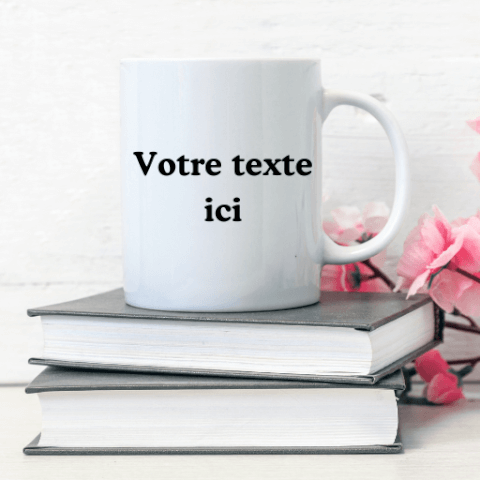 Image Mug "Cadeau de Merde" – Une Touche d’Humour Personnalisée