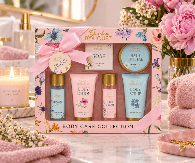 Image 2 Coffret Cadeau Bien-Être Garden Bouquet – Peony Bloom