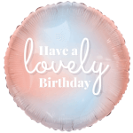 Vignette 3 Ballon Lovely Birthday