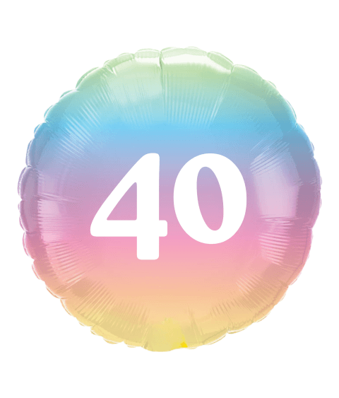 Image Bouquet de ballons "40 Ans" + Écharpe Miss 40 Ans – Joyeux Anniversaire