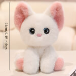 Vignette 3 Peluche Chat mignon de 24cm de hauteur