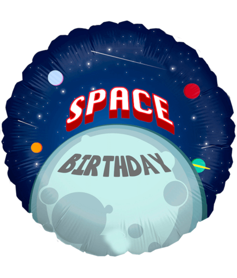 Image Bouquet de Ballons Space Birthday By Livrer un Ballon