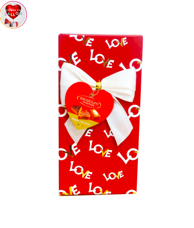 Image 2 Ballon Happy Mother's Day Emoji + Ballotin de Chocolat Love By Livrer un Ballon